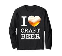 pour Les Amateurs de houblon : I Love Craft Beer Manche Longue