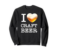 pour Les Amateurs de houblon : I Love Craft Beer Sweatshirt