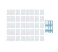 Pour les autocollants d'étiquette à 40 comptes, pour le stockage de voyages, 40pcs SCHOCKS ZIPLOCK IMPRESSIONS GRATIVE RÉSÉRABLE pour les sacs d'emballage à vêtements, pour voyager