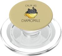 pour Les buveurs de thé et Les Amoureux des Chats PopSockets PopGrip pour MagSafe