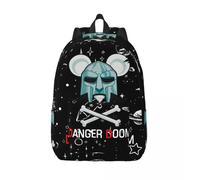 Pour les cadeaux Danger Mouse Danger Mouse¿ Sac à livres grande capacité Danger mouse Nouveau sac pour ordinateur portable adolescent Pique-nique de week-end Noir