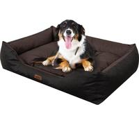 Pour les chiens de taille moyenne, nous recommandons le lit Doggy, le canapé pour chien et le panier pour chien Marron M