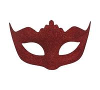 Pour les femmes avec femmes pour bal masqué, Halloween, cosplay, bal de fin d'année, algorithmes de Noël et, rouge, Taille unique