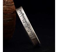 pour Les Femmes, d'origine Ethnique S999 / Plein de cardiopphie rétro de Six Mots personnalité de Mantra Sauvage Sterling Hommes Femmes/Chinois CLO