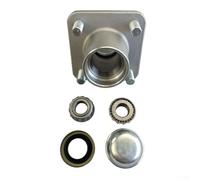 Pour les kits de siège de roulement durables compatibles avec les chariots de golf 1981 2003 Ensemble de moyeu de roue avant à gaz et électrique avec couvercle anti-poussière en métal et joint d'huile