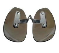 Pour Les Motos Pour Harley Avec Rétroviseur Latéral De 10 Mm Protège-mains De Moto Déflecteur De Vent Protection Des Mains CYPMDW(S Hand Guard)