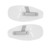 Pour Les Motos Pour Harley Avec Rétroviseur Latéral De 10 Mm Protège-mains De Moto Déflecteur De Vent Protection Des Mains CYPMDW(Clear Hand Guard)