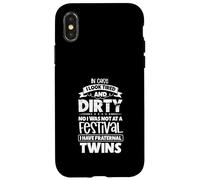 Pour les parents fatigués - jumeaux dizygotes Coque pour iPhone X/XS