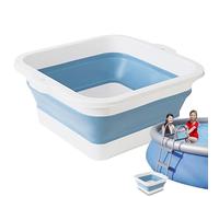 pour les pieds - Lavabo pour tremper les pieds | Seau antidérapant pliable avec 168 points de massage convexes, grand format, idéal pour les hôtels, le nettoyage de voiture