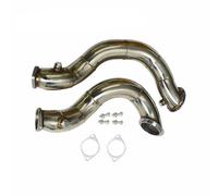 Pour Les Systèmes D'échappement 335I N54 DOWN PIPES Collecteur D'échappement De Course À Tube Long En Acier Inoxydable WEFOLCC