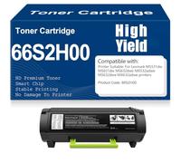 pour Lexmark MS531dw MS631dw MS632dwe MX532adwe MX632adwe Cartouches de Toner Compatibles Toner 66S2H00 avec Puce Haute capacité,66S2H00-1PC