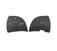 Pour Lexus ES350 2006-2012 Multifonctionnel Bluetooth Haut-parleur Bouton Interrupteur Voiture Volant Bouton De Commande Couvre 84250-33190 Volant Multifonction Bouton(Low-Black)