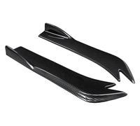pour Lexus pour GS 2012-2020 Séparateurs Pare-Chocs Arrière Voiture Becquet Diffuseur Aile Canard Protection Latérale Jupe Latérale Diffuseur(Carbon Fiber Look)