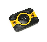 pour LFC700 Moto Réservoir De Liquide Frein Avant D'huile Couvercle Gobelet Pompe Support Bouchon Accessoires Réservoir Liqui Frein(Yellow)