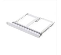 Pour LG G6 H870 H871 H872 H870 K/S/V Plateau pour carte micro SD + Port Nano SIM Tray Support adaptateur (argent/argent)