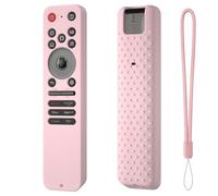 pour LG MR25GA Magic Étui de Protection en Silicone pour Télécommande, Housse Anti-Rayures et Anti-Chute Coque Souple Fluorescente pour Contrôleur Smart TV MR25GA Magic (Rose)