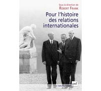 Pour l'histoire des relations internationales