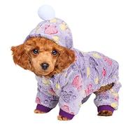 pour l'hiver d'automne, pour Les vêtements d'animaux, Le Costume de Saut, Un Pyjama Chaud, pour Les Chiens Chats Petits Animaux (XL)