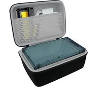 Pour Liene Amber M100/M200 Imprimante Photo (10X15Cm) Étui Rigide De Transport Avec Poche En Filet Pour Accessoires Liene Dhp513 4X6"", Sac Uniquement (Noir)[CLI0968]