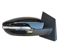Pour Lifan Pour X50 530 Couvercle Rétroviseur Cadre Lentille Verre Clignotant Lampe Aile Unité Voiture Extérieur Porte Côté Assemblage Rétroviseurs Complets(Only Right black)