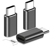 Pour Lighting Vers Usb C Adaptateur,Usb Type C Mâle Connecteur Pour Iphone 15/15 Pro/15 Pro Max/15 Plus,Support De Charge,Transmission De Données [Pas Pour Les Écouteurs, Audio,Vidéo]