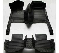 pour Lincoln pour MKX 2012 2013 2014 2015 2016 2017 2018 Tapis Sol Voitures Tous Temps Imperméable Ensemble Complet Tapis Sol Voiture(Striped All Black)