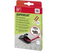 SWISSINNO Seringues d'Appât SuperCat pour Pièges à Souris et Rats | Produit Alimentaire Beurre de Cacahuète, Puissant Attractif | Lot de 2