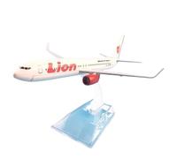 pour Lion Boeing 737-900 Modèle d'avion en Métal Moulé sous Pression Échelle 1:400 Modèle d'avion Préfabriqué Jouet Cadeau