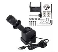 Pour Logitech G29 G27 G25 ETS2 USB Frein à main PC Sim Racing Volant de frein à main, levier de frein performant, accessoire de manette de jeu PC en alliage d'aluminium