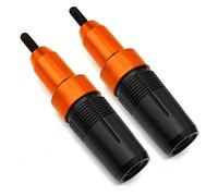pour Loncin pour Voge 300AC 200AC 500R 500DS 300 200 500 AC DS Moto Échappement Curseur Crash Protection Antichute Moto Curseurs Cadre Protection(2 Pcs Orange)