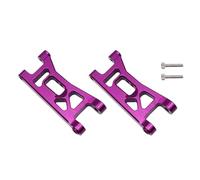 Pour Losi Micro B Micro-T Pour Wltoys 244016 RTR LOS00007 1/24 Bras Suspension Inférieur Avant En Aluminium Voiture RC 2WD Pour Buggy Pièce Rechange Accessoires Voiture Rc(Purple)