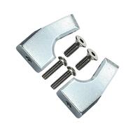 Pour LOSI Pour Mini-t 2.0 1/18 Pour Mini-b 1/16 Support Servo Aluminium Modèle GPM Accessoire Assembler Remplacer Mise À Niveau Modifiée PièCe Accessoire Rc(Silver)