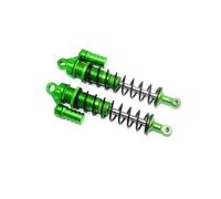 Pour Losi Pour Super Pour Baja Pour Rey 9320977 1:6 Forme L Amortisseur Arrière Alliage Pression Négative Voiture Télécommandée Modèles Amortisseurs RC(Green)