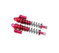 Pour Losi Pour Super Pour Baja Pour Rey 9320977 1:6 Forme L Amortisseur Arrière Alliage Pression Négative Voiture Télécommandée Modèles Amortisseurs RC(Red)