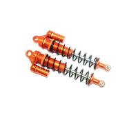 Pour Losi Pour Super Pour Baja Pour Rey 9320977 1:6 Forme L Amortisseur Arrière Alliage Pression Négative Voiture Télécommandée Modèles Amortisseurs RC(Orange)