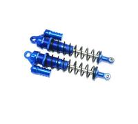 Pour Losi Pour Super Pour Baja Pour Rey 9320977 1:6 Forme L Amortisseur Arrière Alliage Pression Négative Voiture Télécommandée Modèles Amortisseurs RC(Blue)