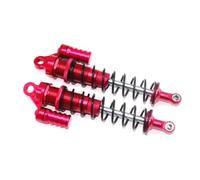 Pour Losi Pour Super Pour Baja Pour Rey 9320977 1:6 Forme L Amortisseur Arrière Pression Négative Alliage Métallique Voiture Télécommandée Modèles Amortisseurs RC(Red)