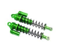 Pour Losi Pour Super Pour Baja Pour Rey 9320977 1:6 Forme L Amortisseur Arrière Pression Négative Alliage Métallique Voiture Télécommandée Modèles Amortisseurs RC(Green)