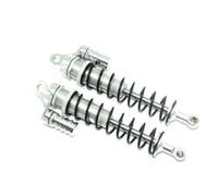 Pour Losi Pour Super Pour Baja Pour Rey 9320977 1:6 Forme L Amortisseur Arrière Pression Négative Alliage Métallique Voiture Télécommandée Modèles Amortisseurs RC(Silver)