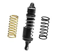 Pour Losi Promoto-Mx 1/4 Amortisseur Arrière Alliage D'aluminium 7075 Los263007 Moto Los06000 Los06002 Modèles Amortisseurs RC(Black)