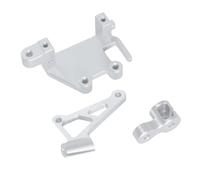 Pour LOSI Promoto MX 261013 1/4 Moto Électrique Étrier Bras Support Boîtier Direction Modèle Approprié Accessoire ModèLes Mise Niveau Rc(Silver)