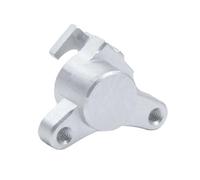 Pour LOSI Promoto MX 264000 1/4 Étrier Frein Arrière Moto Électrique Accessoire Décoration Modèle Assembler ModèLes Mise Niveau Rc(Silver)