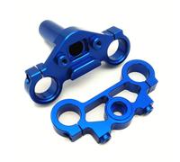 Pour Losi Promoto MX LOS264004 1/4 Aluminium Pour Té Collier De Té Pour Voiture RC Crawler Modèle Pièces Accessoires Réparation Modification Jouets Crawlers Rc(Blue)