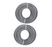 pour Lot de 2 bobines de fil pour débroussailleuse pour Bosch Art 24 27 30 36 Li 48 m 1,65 mm F016800462