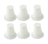 pour Lot de 6 filtres d'aspirateur lavables et réutilisables pour PeroBuno pour aspirateurs de voiture pour Saker
