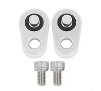 pour ls Steam Port Head Tube Aluminum Alloy Coolant Pipe Silver