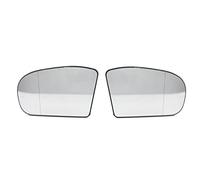 Pour M-ercedes Benz W203 W211, Baceyong Gauche/Droit Rétroviseur Verre Lentille Remplacement Bleu/Blanc 2038100121 2038101021 Chauffage avec plaque arrière