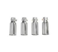 Pour M3 E9x E90 E92 E93 4pcs/lot Embout D'échappement Tuyau D'échappement 190mm Embouts De Silencieux(Argent)