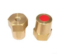 Pour M6 M8 pour M10 fileté pour adaptateur de poteau de batterie Construction en laiton (M6)