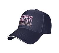 pour ma défense, J'Ai été laissé sans Surveillance, Casquette de Baseball pour Hommes et Femmes